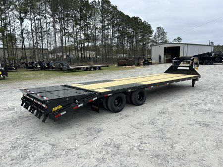New 2027 Big Tex 22GN Gooseneck Flatbed Trailer (25ft Deck +5ft Dovetail=30ft )