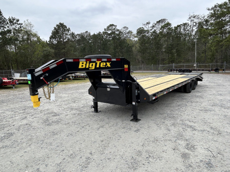 New 2027 Big Tex 22GN Gooseneck Flatbed Trailer (25ft Deck +5ft Dovetail=30ft )