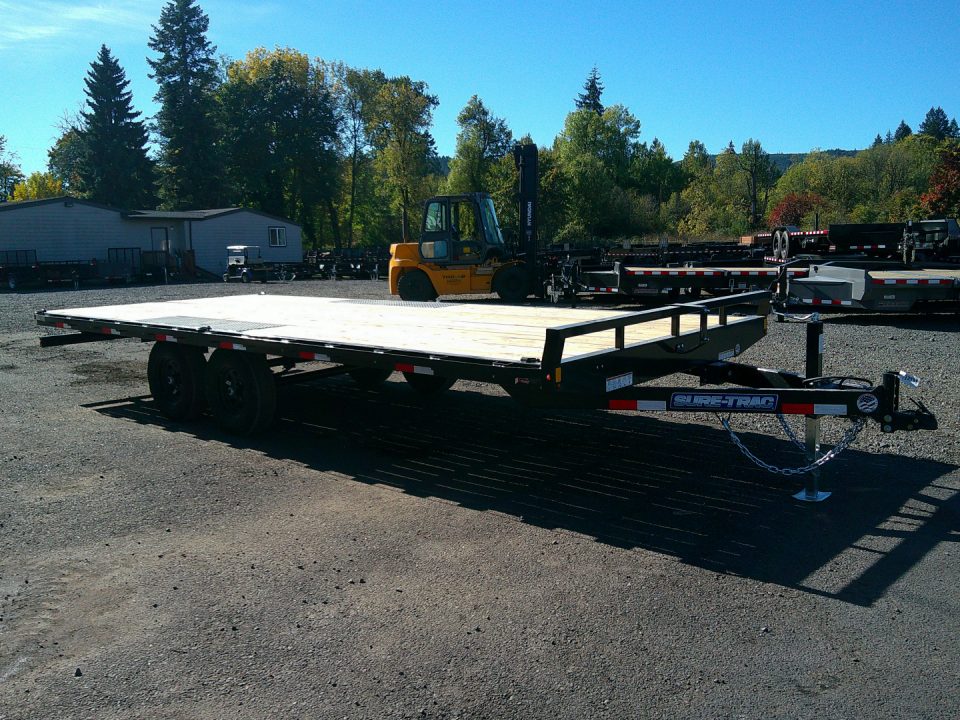 New 2026 Sure-Trac 8.5x20 10k Deckover Trailer