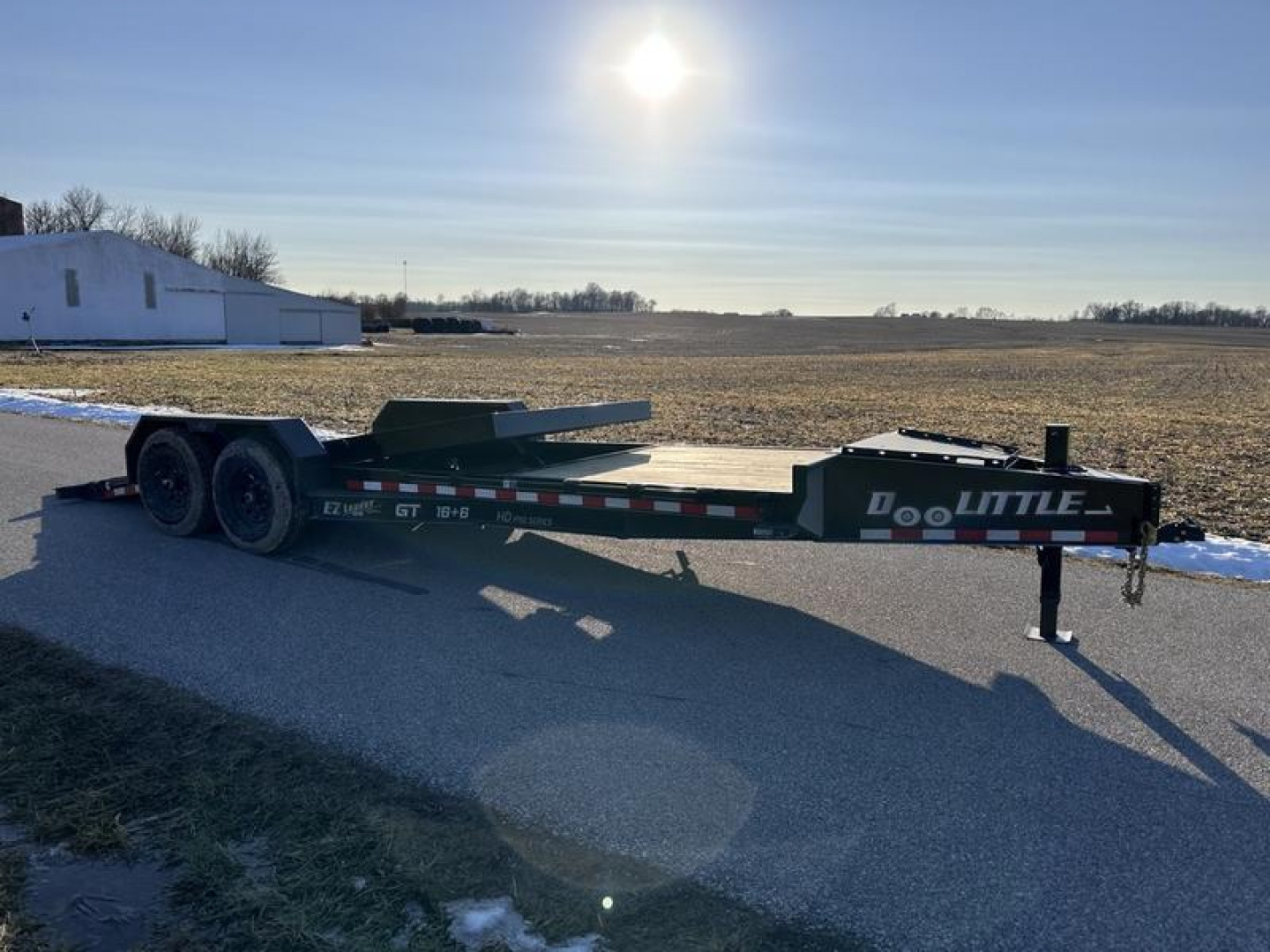 New 2026 Doolittle Trailers 82"x22' (16'+6') 14K Tilt Tilt Trailer
