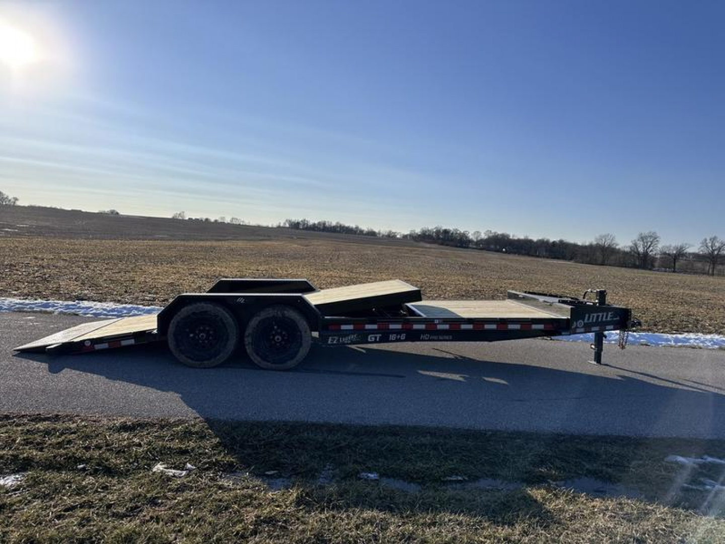 New 2026 Doolittle Trailers 82"x22' (16'+6') 14K Tilt Tilt Trailer