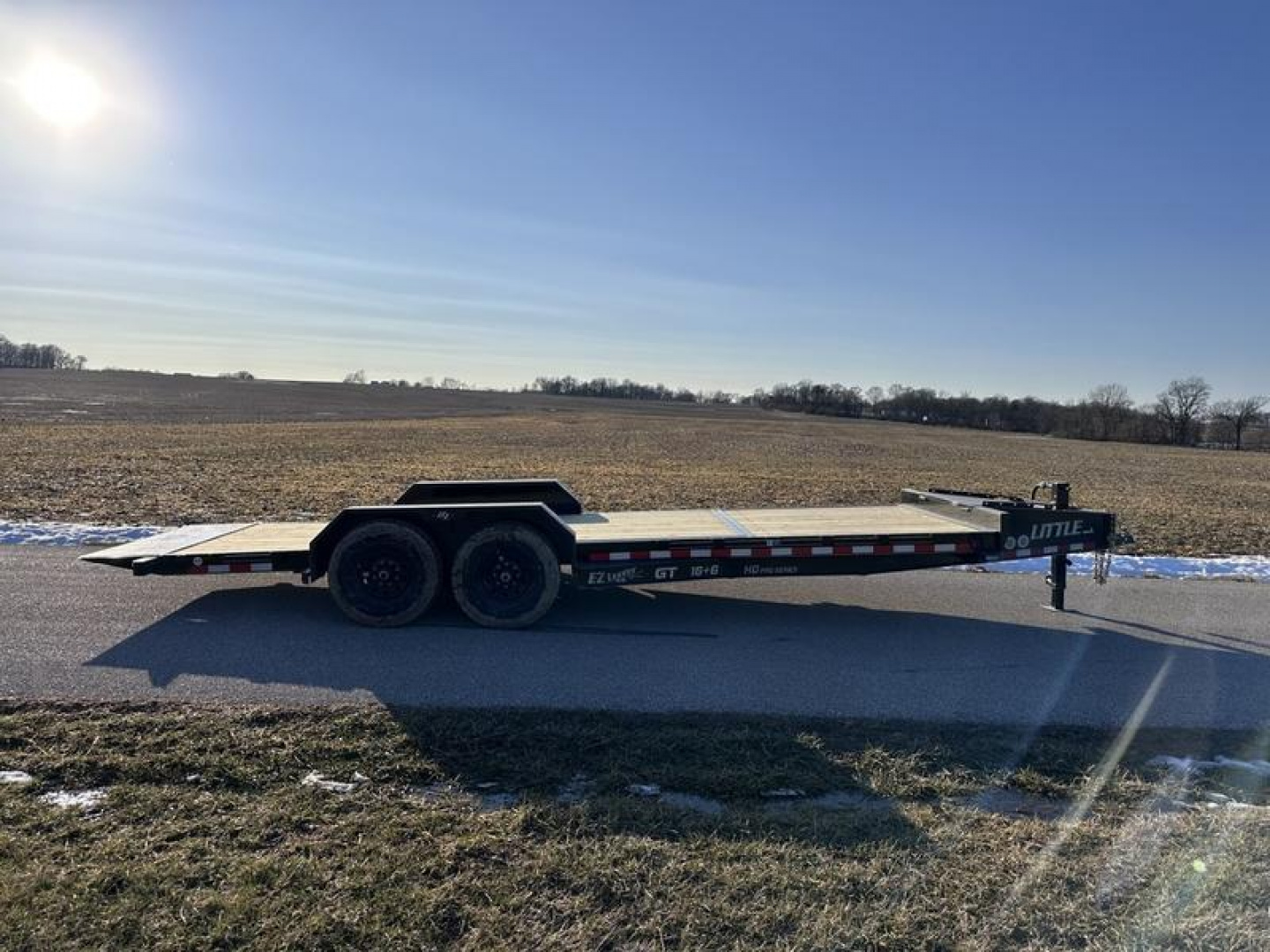 New 2026 Doolittle Trailers 82"x22' (16'+6') 14K Tilt Tilt Trailer