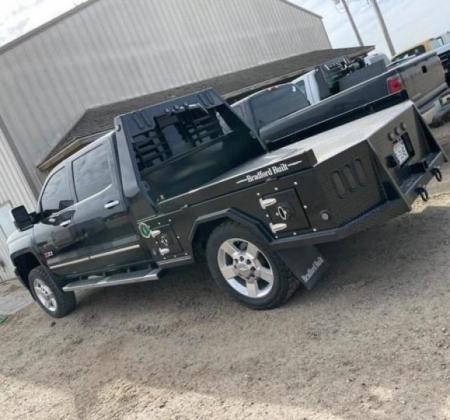 New 2024 Bradford Built 84"x103" Ram Single Wheel Long Bed Box Removal