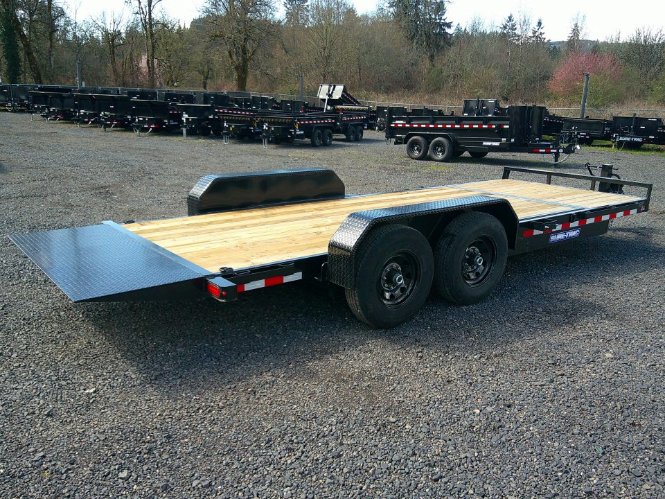 New 2026 Sure-Trac 7x16+4 14k Tilt Trailer