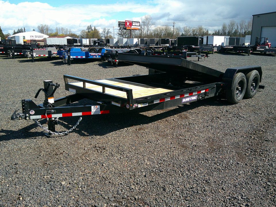 New 2026 Sure-Trac 7x16+4 14k Tilt Trailer