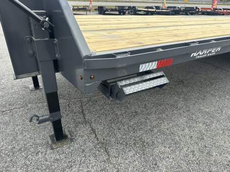 New 2026 DOWN 2 EARTH GOOSENECK 25' 22K DUAL TANDEM EQUIPMENT HAULER