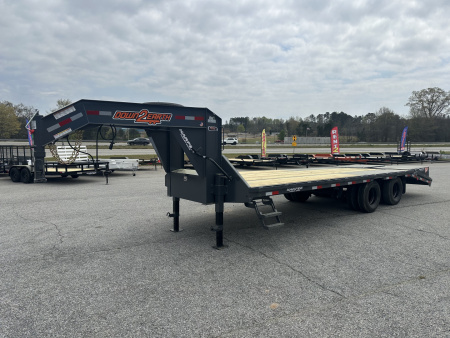 New 2026 DOWN 2 EARTH GOOSENECK 25' 22K DUAL TANDEM EQUIPMENT HAULER