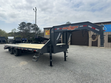 New 2026 DOWN 2 EARTH GOOSENECK 25' 22K DUAL TANDEM EQUIPMENT HAULER