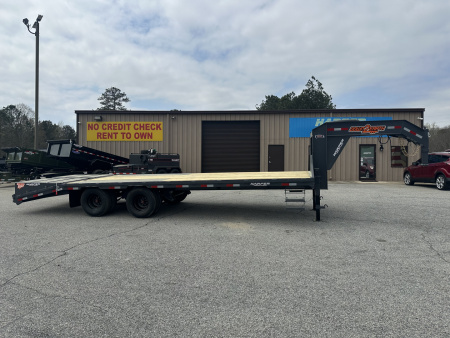 New 2026 DOWN 2 EARTH GOOSENECK 25' 22K DUAL TANDEM EQUIPMENT HAULER