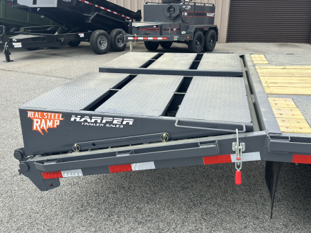 New 2026 DOWN 2 EARTH GOOSENECK 25' 22K DUAL TANDEM EQUIPMENT HAULER