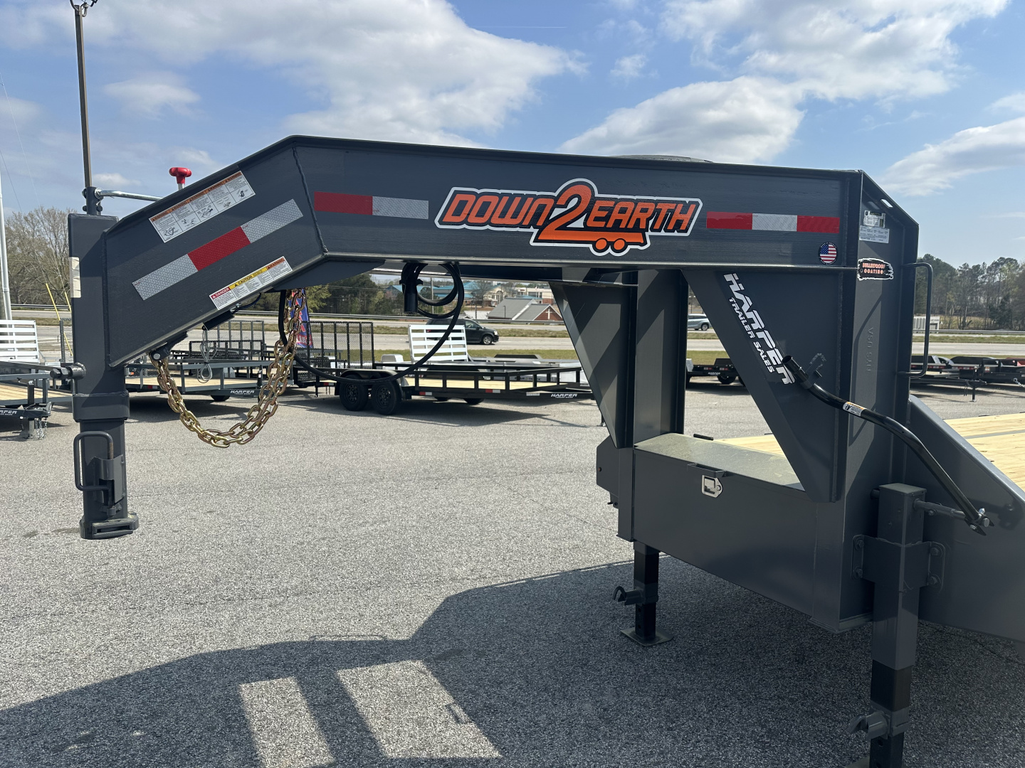 New 2026 DOWN 2 EARTH GOOSENECK 30' 22K DUAL TANDEM EQUIPMENT HAULER