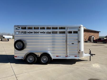 New 2026 Bar-M STK16-BP Stock / Stock Combo Trailer