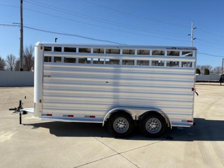 New 2026 Bar-M STK16-BP Stock / Stock Combo Trailer
