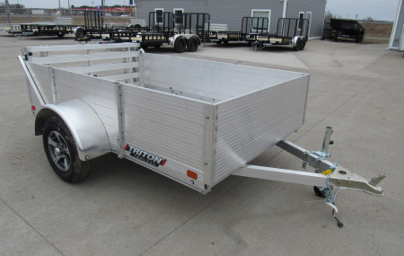 New 2026 Triton Trailers FIT 64"x8ft Aluminum Utility Trailer