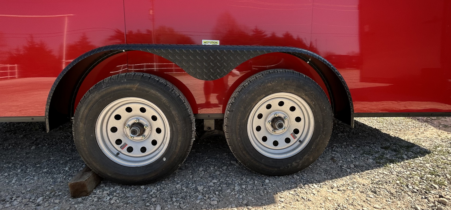 New 2026 Family Trailer 7x16 Tandem Axle Cargo / Enclosed Trailer - Screwless - Blackout Pkg - Rear Spoiler