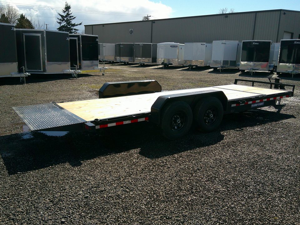 New 2026 Sure-Trac 7x18+4 14k Equipment Tilt Trailer