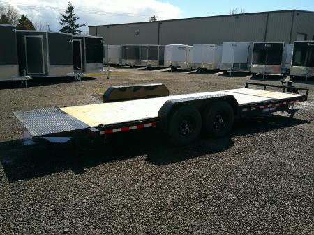 New 2026 Sure-Trac 7x18+4 14k Equipment Tilt Trailer