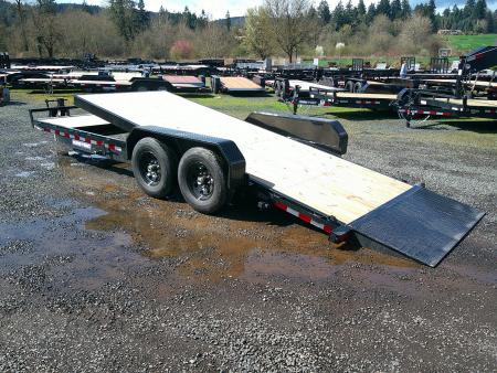 New 2026 Sure-Trac 7x18+4 14k Equipment Tilt Trailer