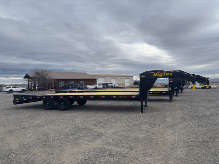 New 2026 BIG TEX TRAILERS 14GN 20+5 Flatbed Trailer