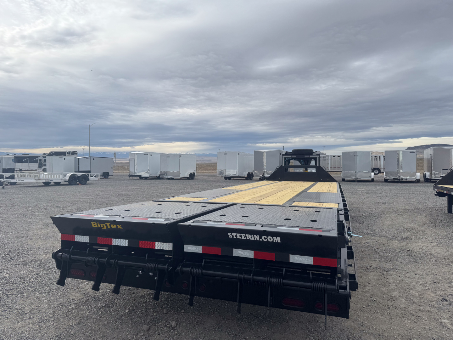New 2026 Big Tex Trailers 22GN 25+5 Flatbed Trailer