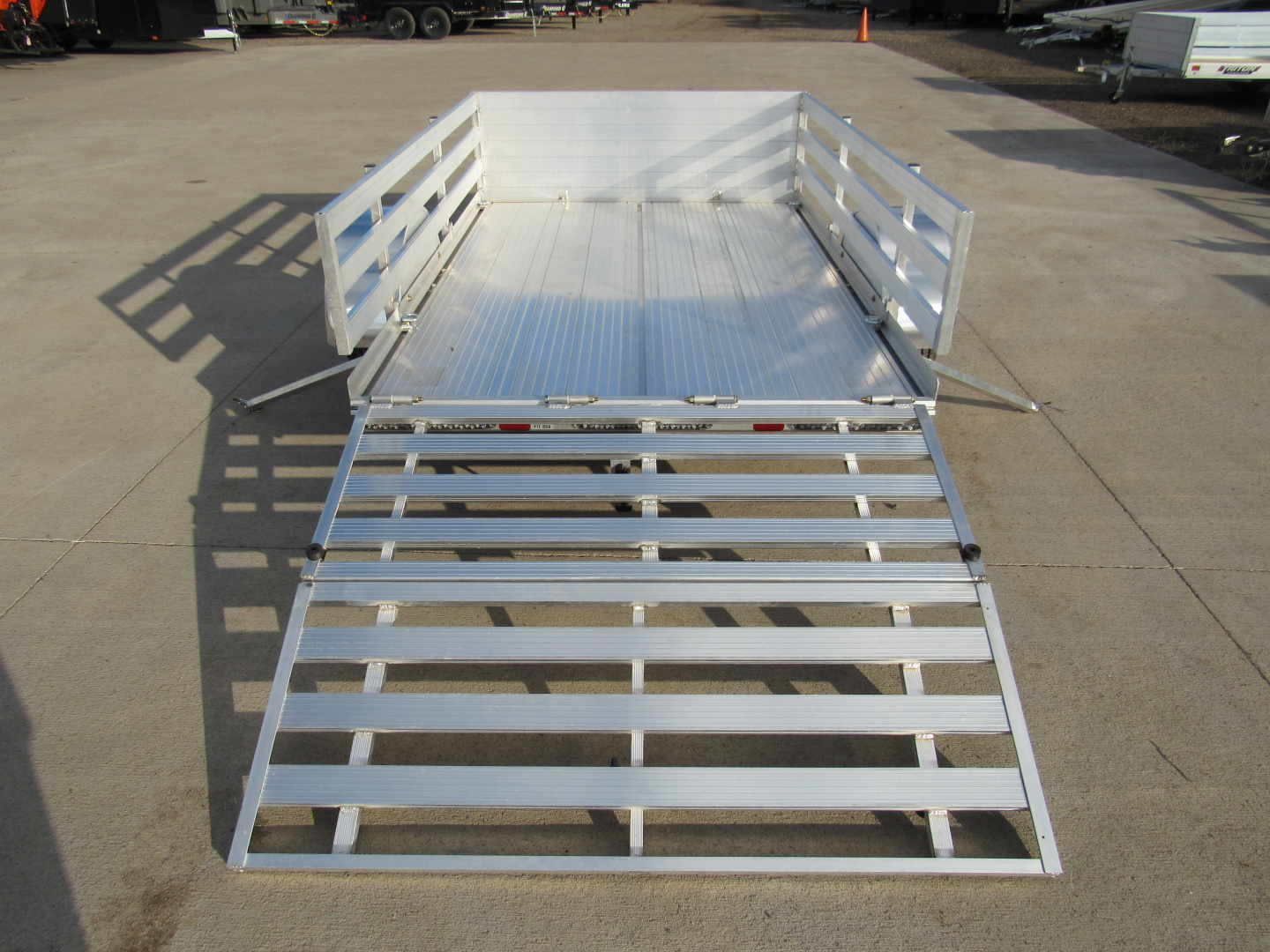 New 2026 Triton Trailers FIT 64"x8ft Aluminum Utility Trailer