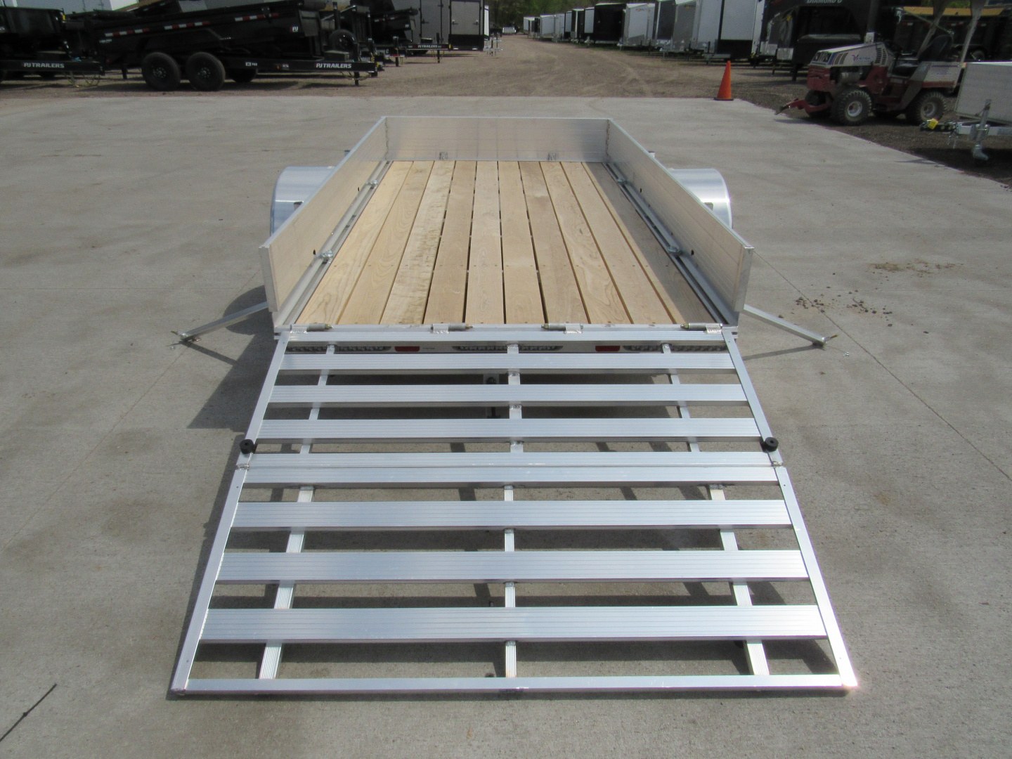 New 2026 Triton Trailers FIT 64"x10ft Aluminum Utility Trailer