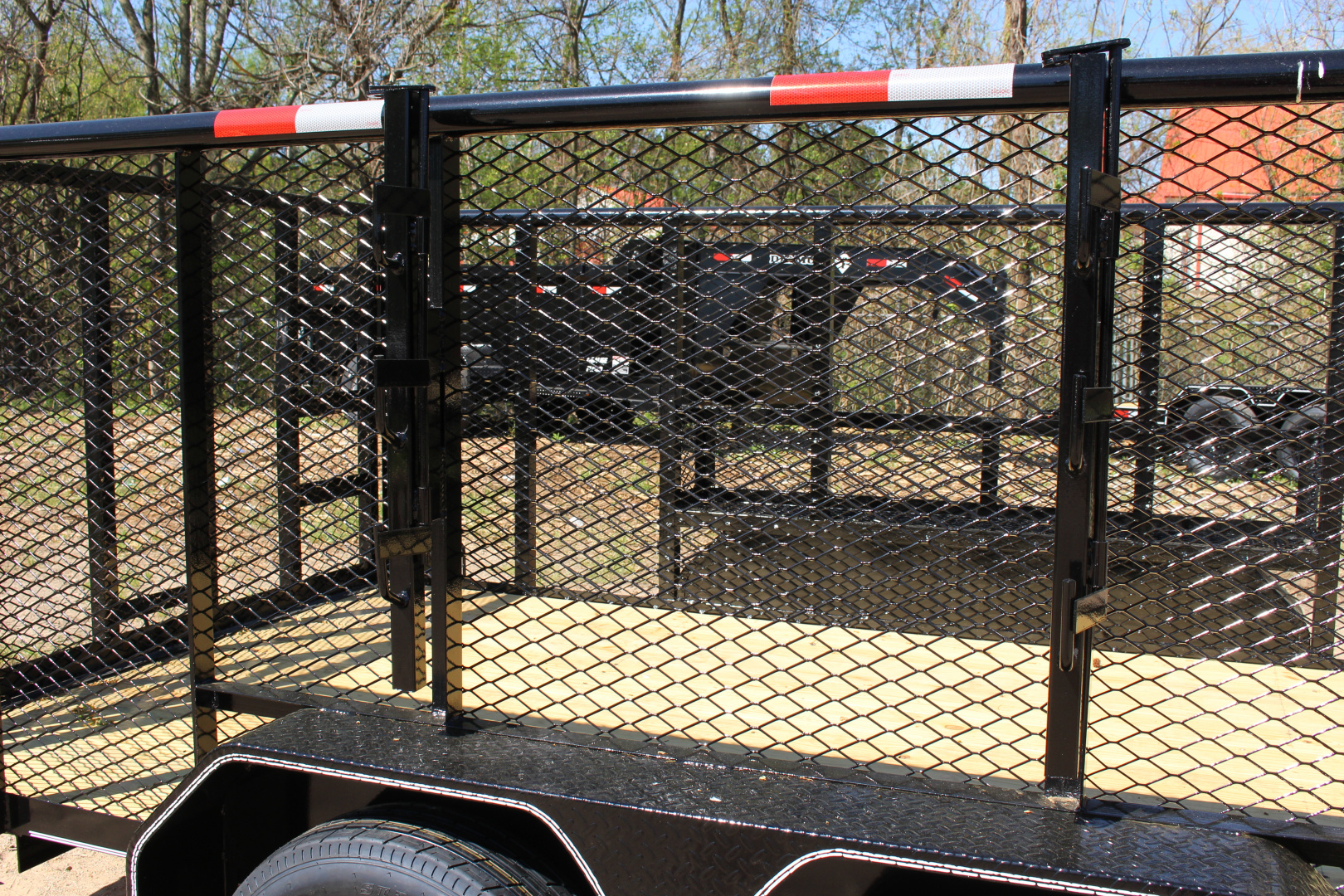 New 2026 Triple R 83X14 LANDSCAPE LOADED EXPANDED METAL Utility Trailer