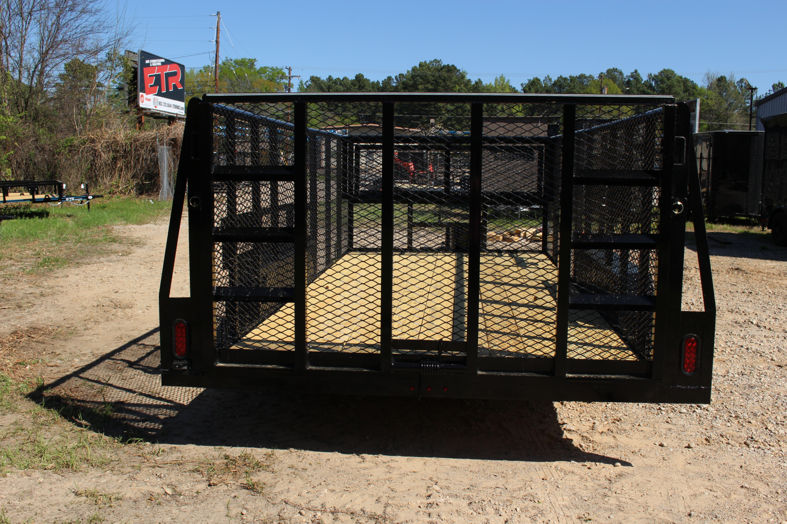 New 2026 Triple R 83X14 LANDSCAPE LOADED EXPANDED METAL Utility Trailer