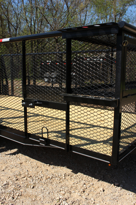New 2026 Triple R 83X14 LANDSCAPE LOADED EXPANDED METAL Utility Trailer