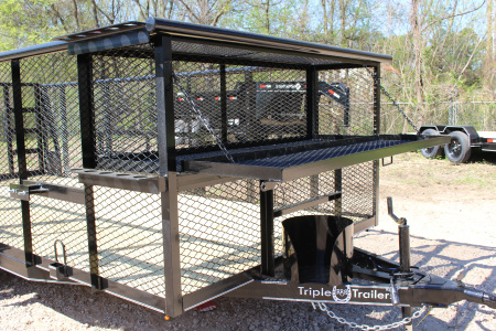 New 2026 Triple R 83X14 LANDSCAPE LOADED EXPANDED METAL Utility Trailer