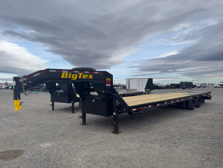 New 2026 Big Tex Trailers 22GN 28+5 Flatbed Trailer (23.9 GVW)
