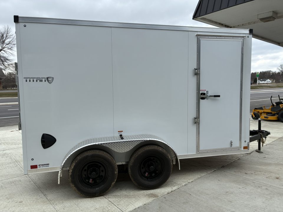 New 2026 Stealth 6x12 7k Titan Enclosed Cargo Trailer