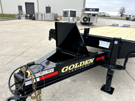 New 2026 Golden Trailers 20+5 Deckover Pintle Hitch Equipment Trailer