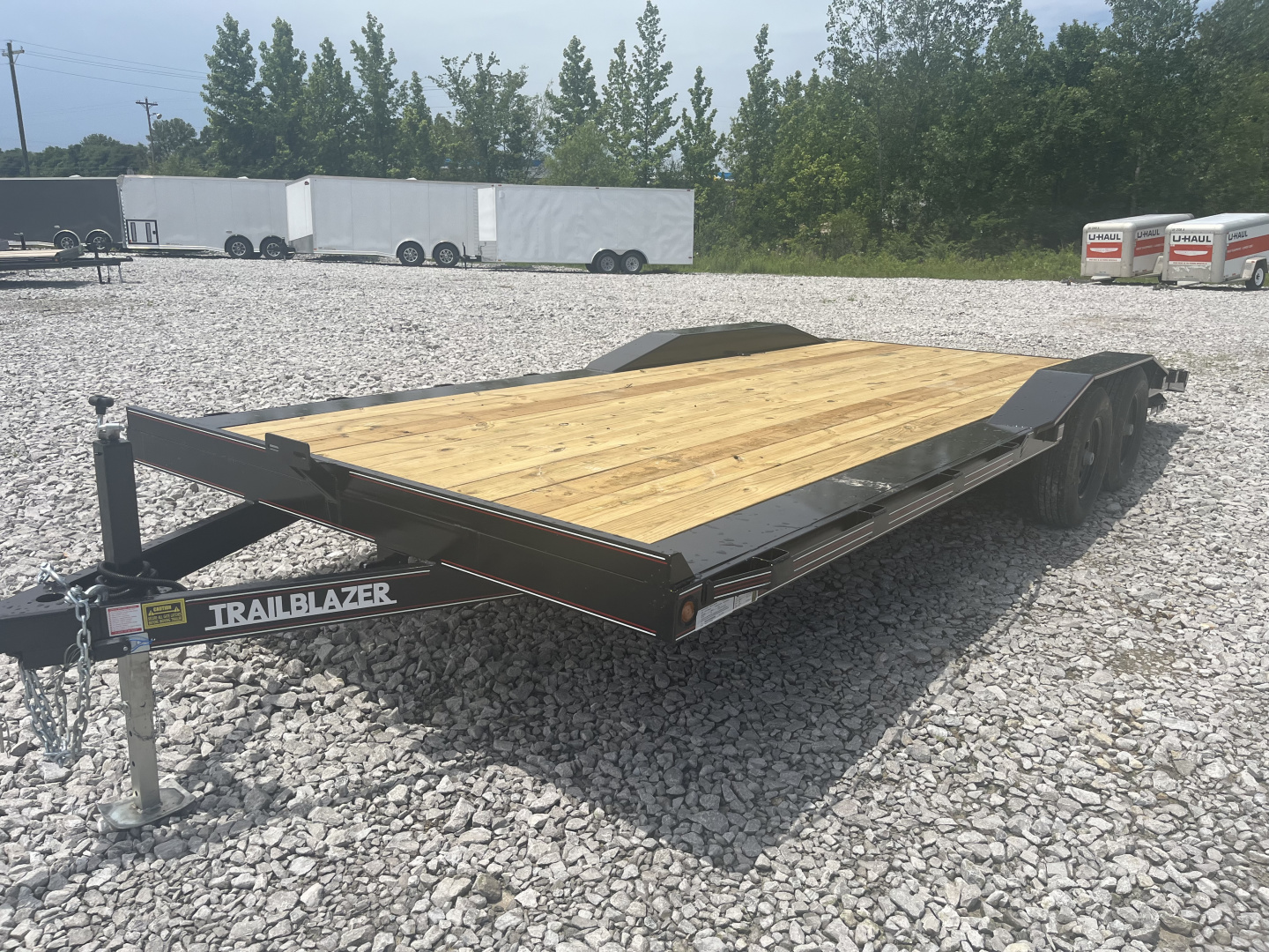 New 2026 Trailblazer 102X20 CAR HAULER W/DRIVE OVER FENDERS