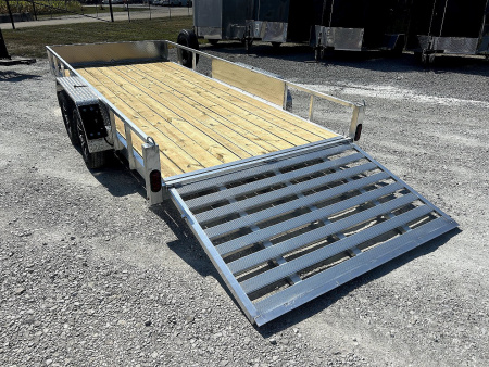 New 2026 Quality Steel and Aluminum 82"x16' Aluminum Utility Trailer