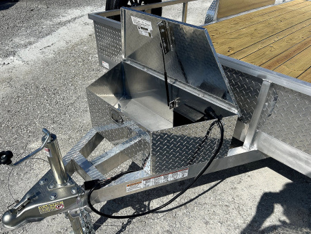 New 2026 Quality Steel and Aluminum 82"x16' Aluminum Utility Trailer