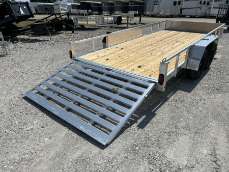 New 2026 Quality Steel and Aluminum 82"x16' Aluminum Utility Trailer
