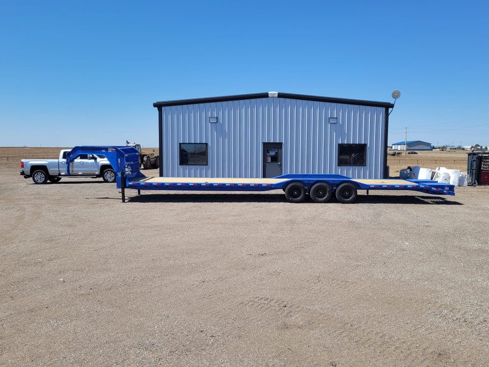 New 2026 Buckshot 102"x40' Gooseneck Triple Axle Carhauler Trailer