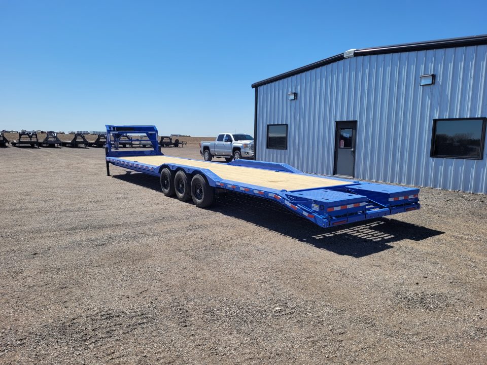 New 2026 Buckshot 102"x40' Gooseneck Triple Axle Carhauler Trailer