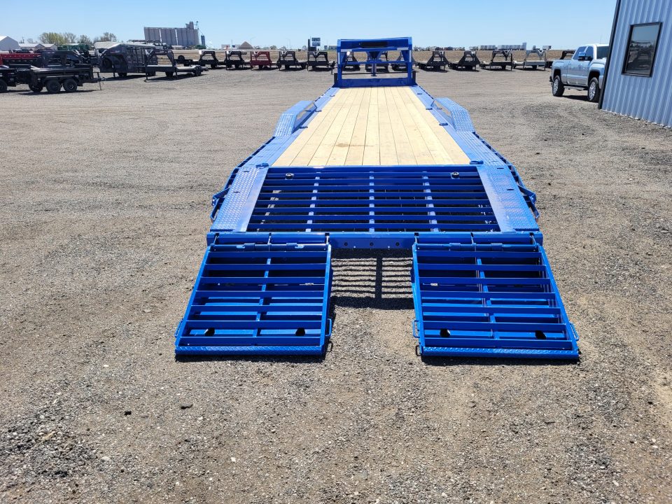 New 2026 Buckshot 102"x40' Gooseneck Triple Axle Carhauler Trailer