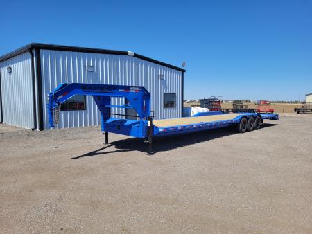 New 2026 Buckshot 102 x40' Gooseneck Triple Axle Carhauler Trailer