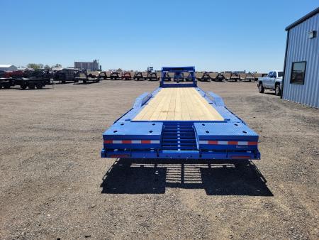 New 2026 Buckshot 102"x40' Gooseneck Triple Axle Carhauler Trailer