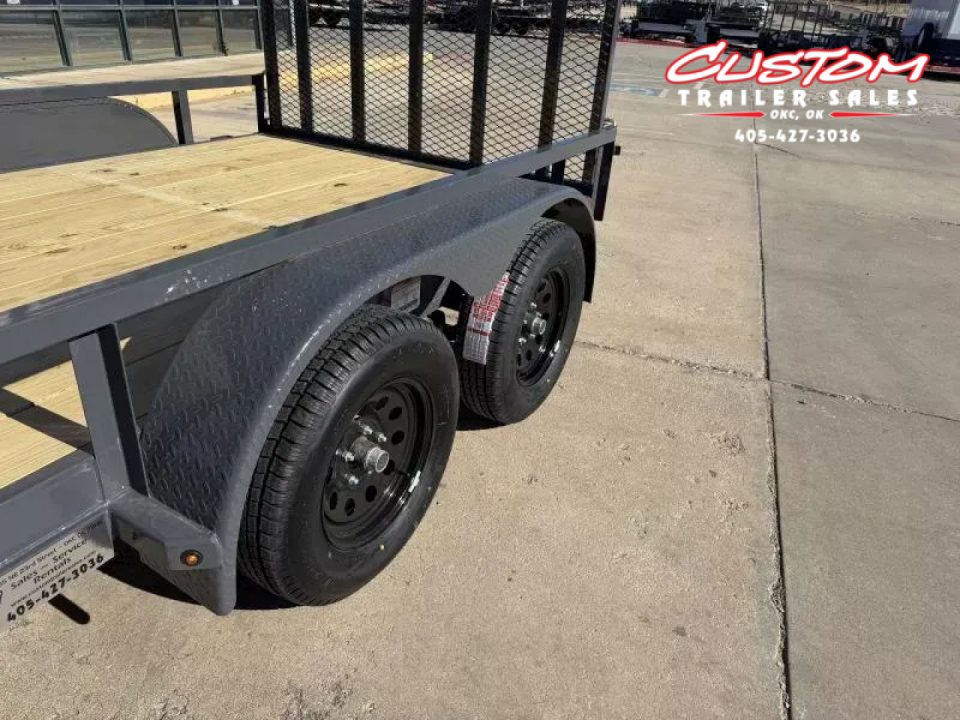 New #153559 2026 LAMAR UC 12 X 77 TANDEM AXLE 7K UTILITY W/ RAMP GATE