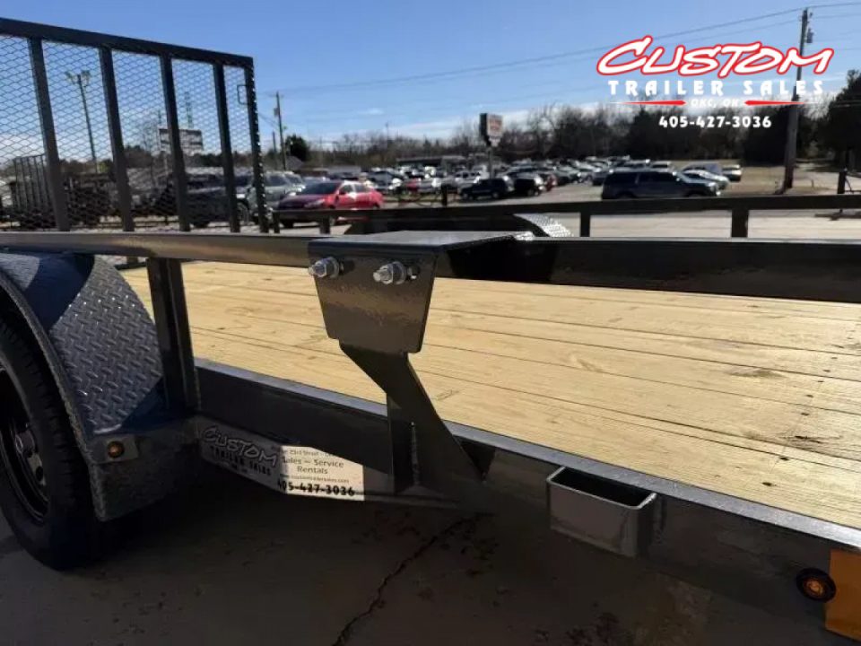 New #153559 2026 LAMAR UC 12 X 77 TANDEM AXLE 7K UTILITY W/ RAMP GATE