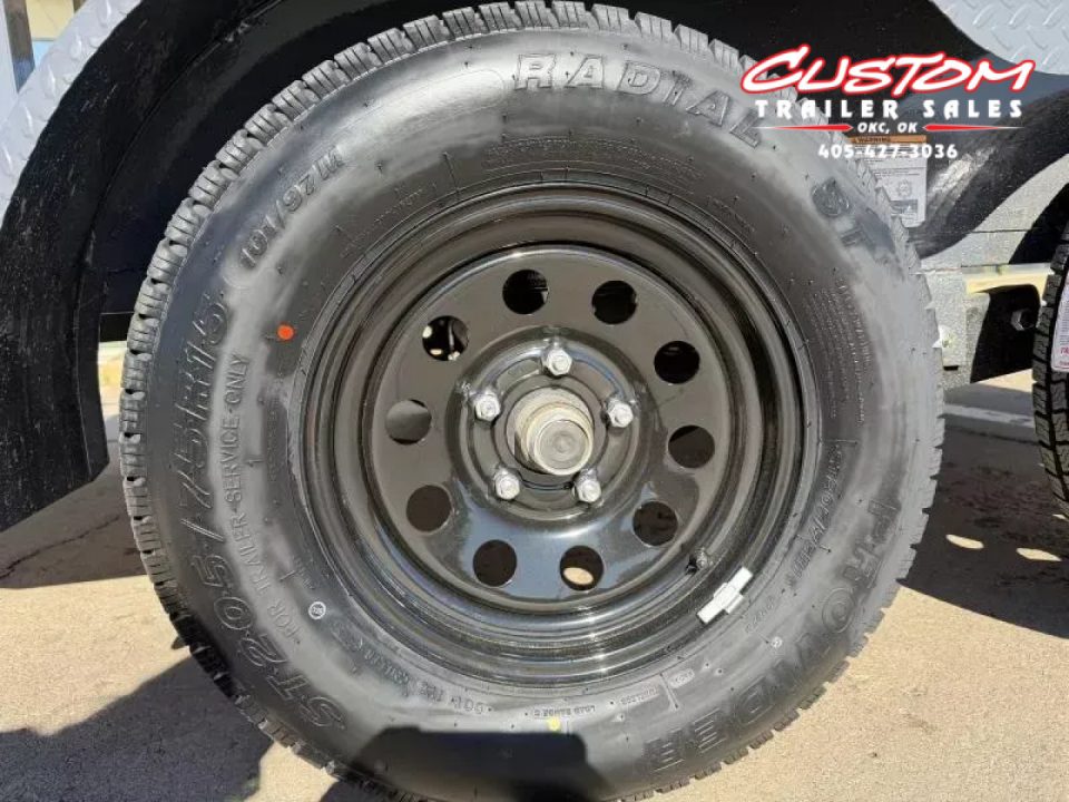 New #153559 2026 LAMAR UC 12 X 77 TANDEM AXLE 7K UTILITY W/ RAMP GATE