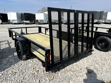 New 2026 Quality Steel and Aluminum 74"x12' Steel Utility Trailer