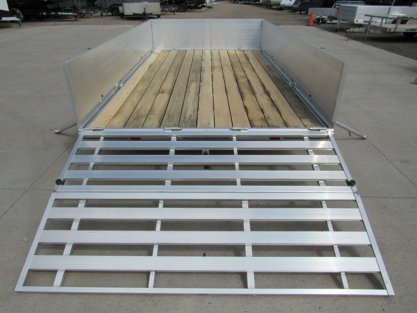 New 2026 Triton Trailers FIT 81"x12ft Aluminum Utility Trailer