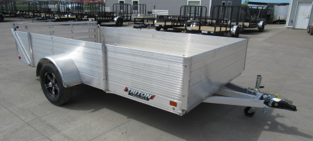 New 2026 Triton Trailers FIT 81"x12ft Aluminum Utility Trailer