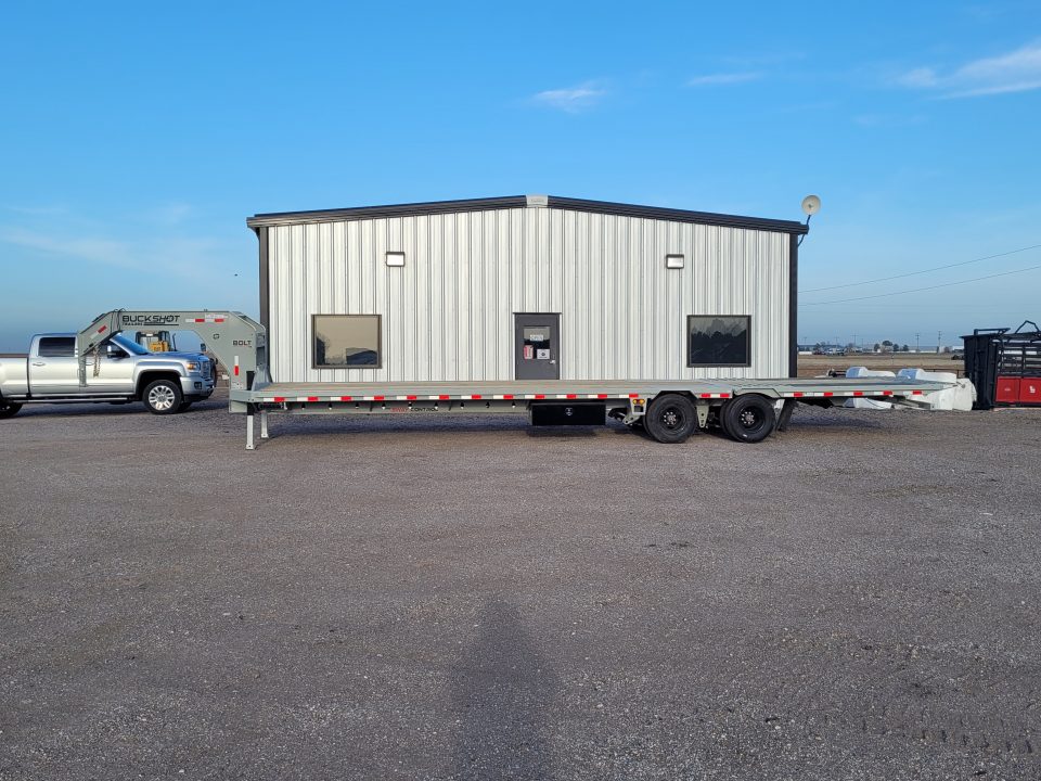 New 2026 Buckshot 102"X36' Gooseneck Hydraulic Dovetail Trailer