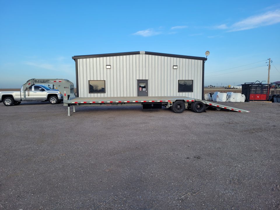 New 2026 Buckshot 102"X36' Gooseneck Hydraulic Dovetail Trailer